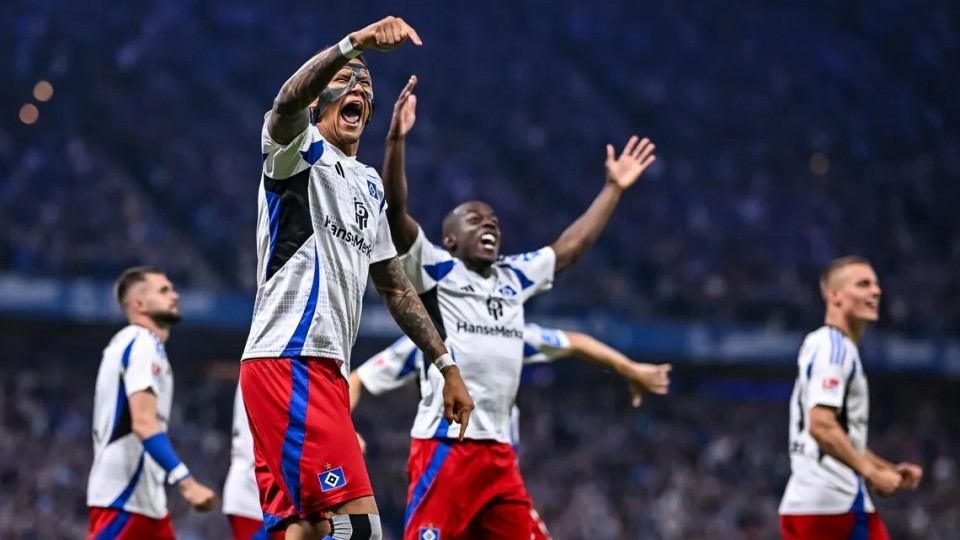 关于汉堡球员梅开二度，主场告捷逆袭的信息