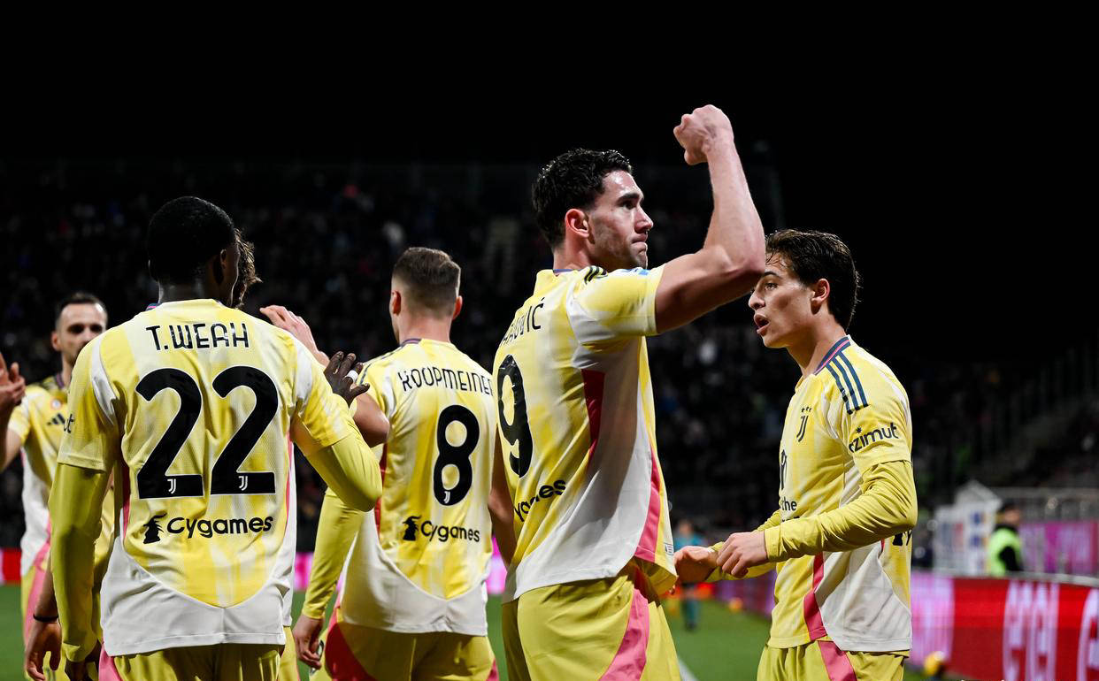 包含阿图尔射门得手，尤文图斯胜音色，尤文图斯晋级的词条