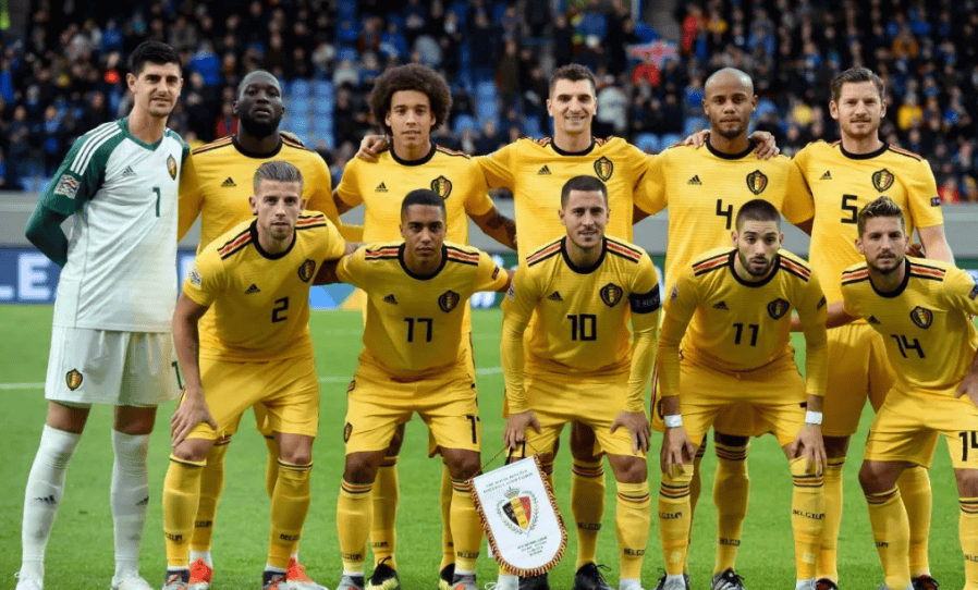 比利时队在欧洲锦标赛中夺冠