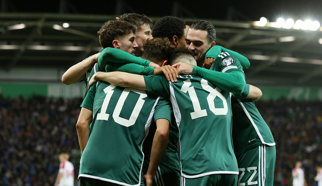 爱尔兰队在欧预赛中夺得胜利! 爱尔兰队在欧预赛中夺得胜利!